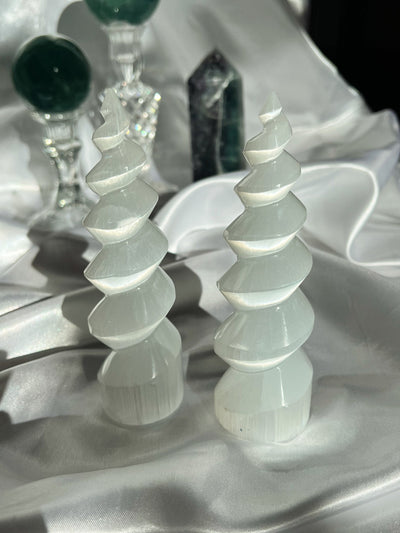 Selenite Spiral tower