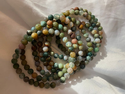 Rainbow Moss Agate Bracelet