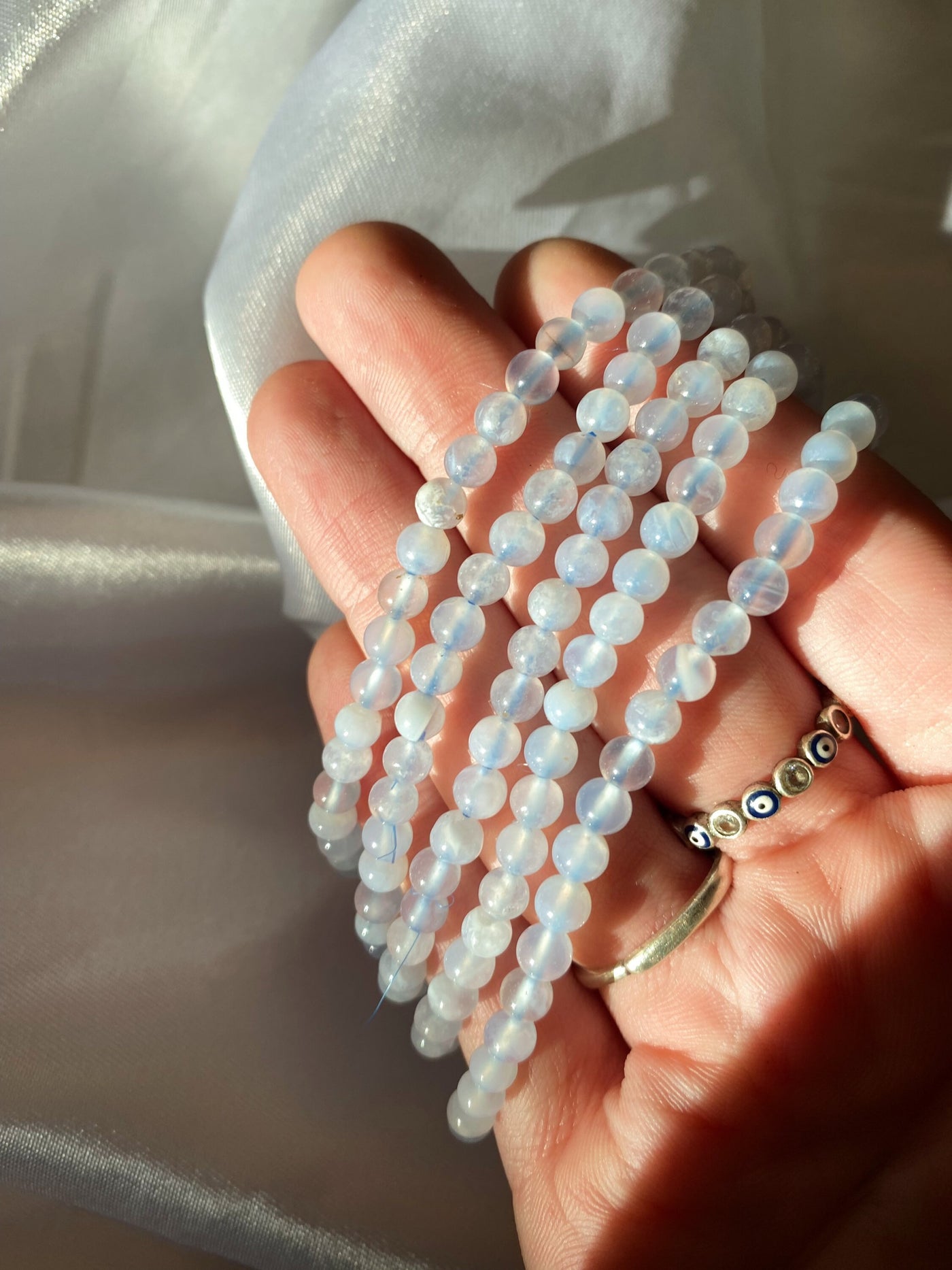 Blue Chalcedony Bracelet