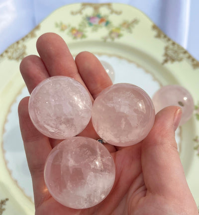 Rose Quartz Mini Sphere