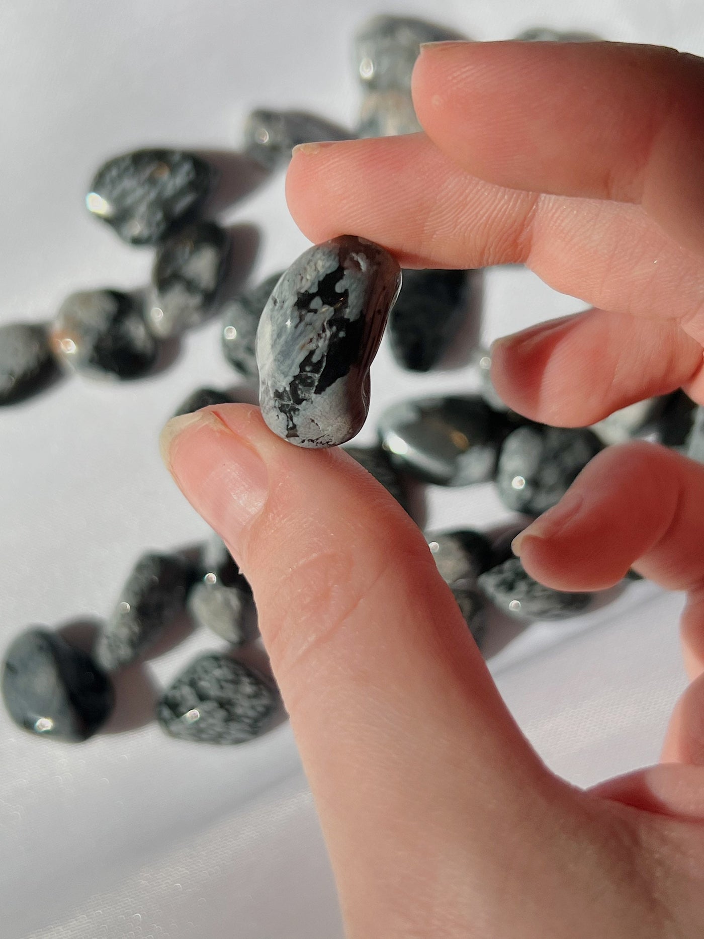 Snowflake Obsidian Mini Tumble