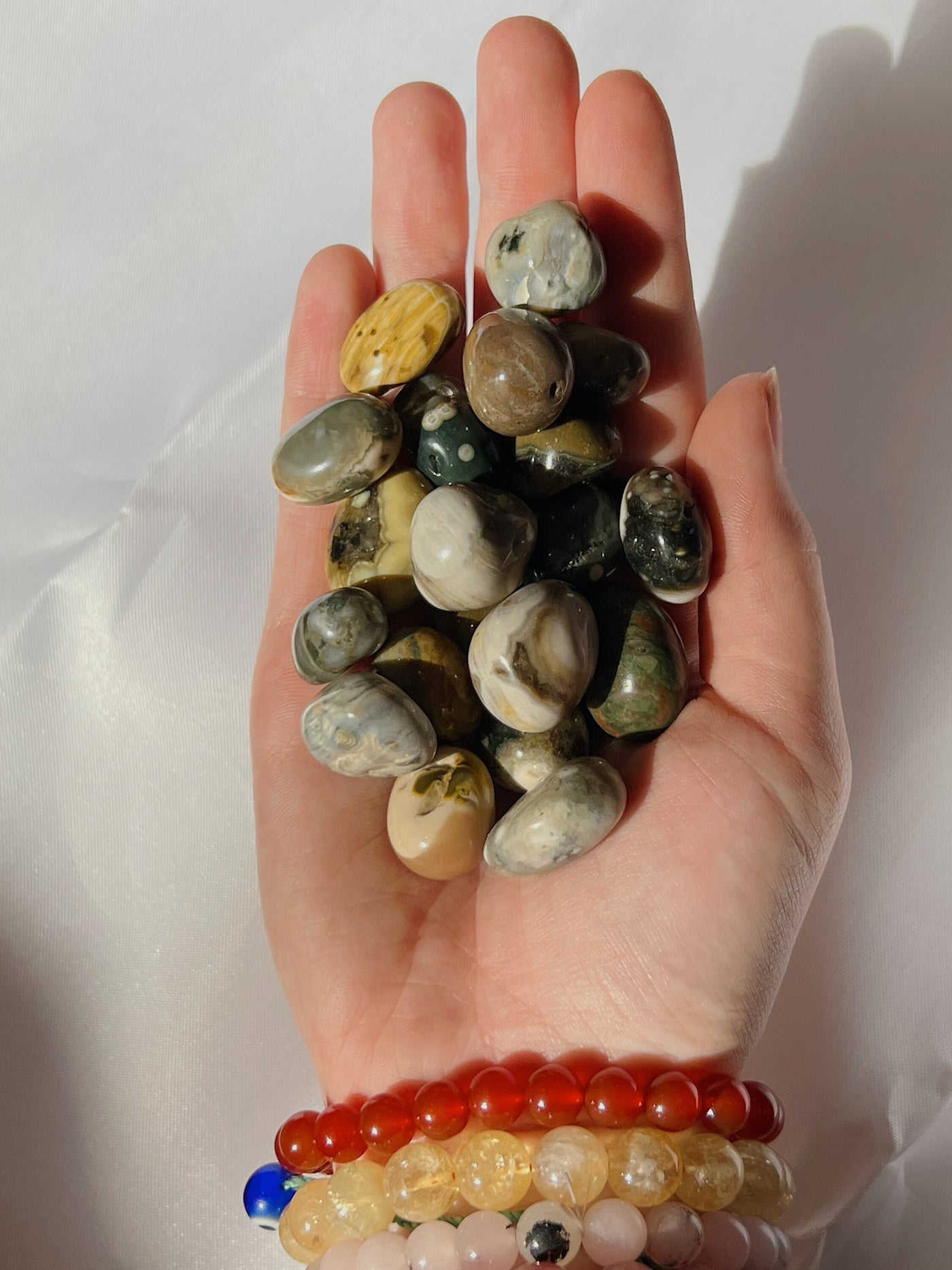 Orbicular Ocean Jasper Tumble