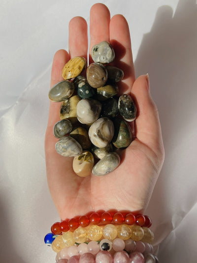 Orbicular Ocean Jasper Tumble