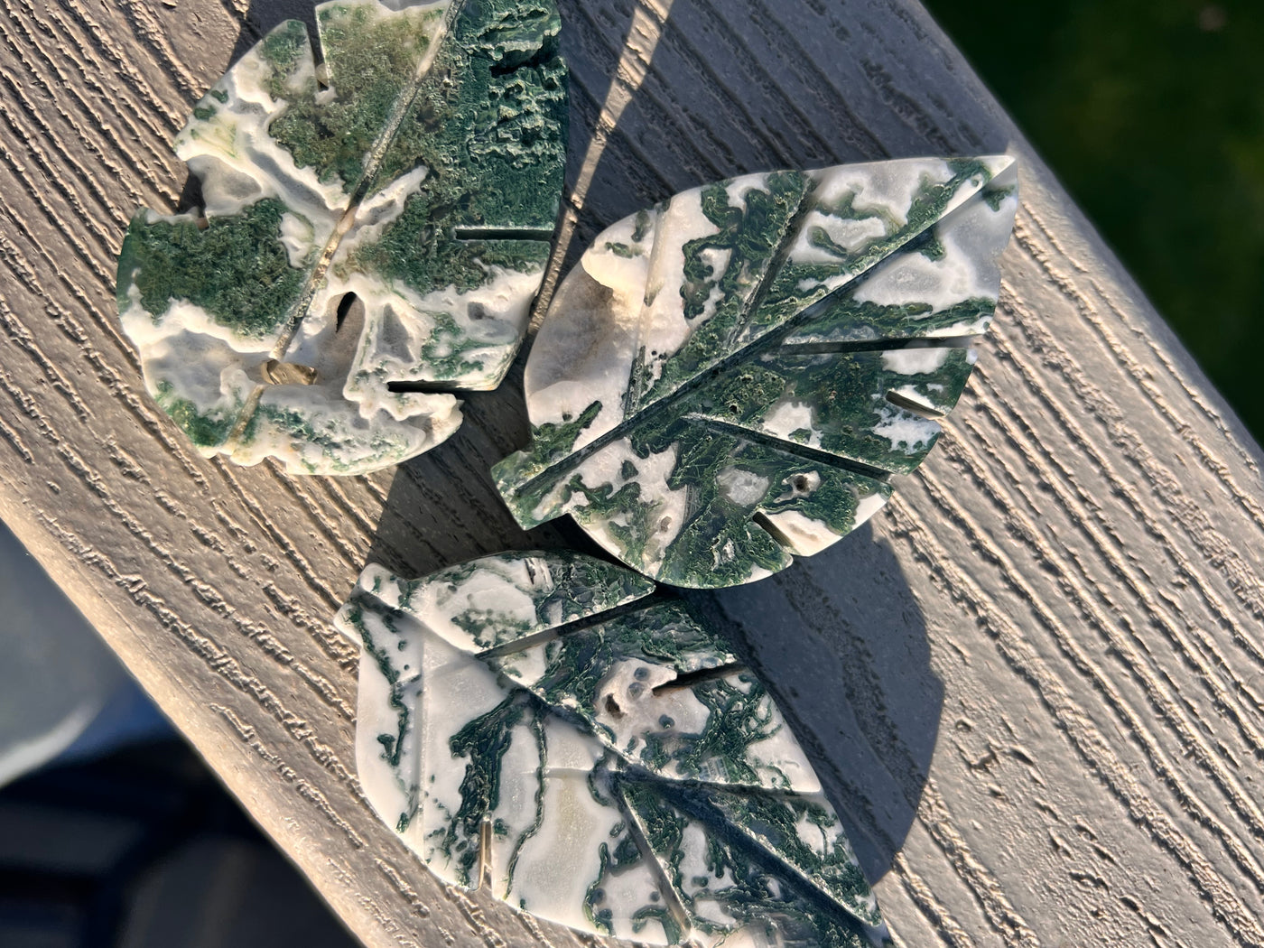 Moss Agate Leaf