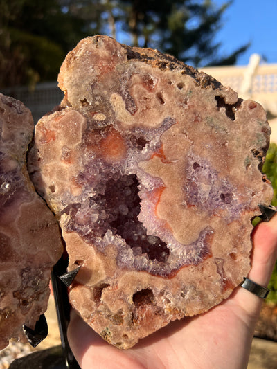 Pink Amethyst Wings