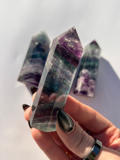 Rainbow Fluorite Towers